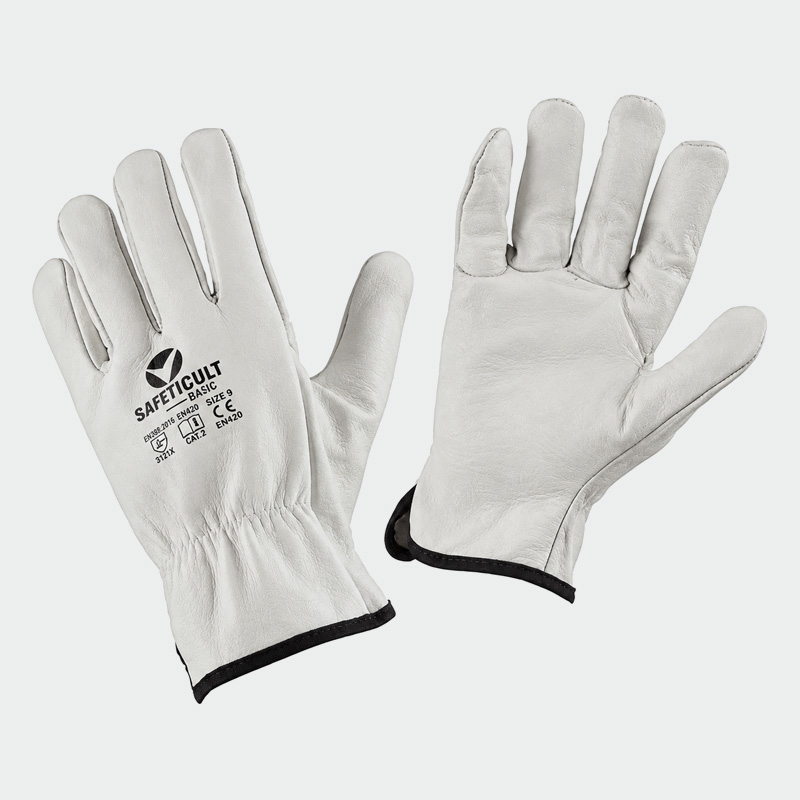 Leather work gloves BASS SAFETICULT
