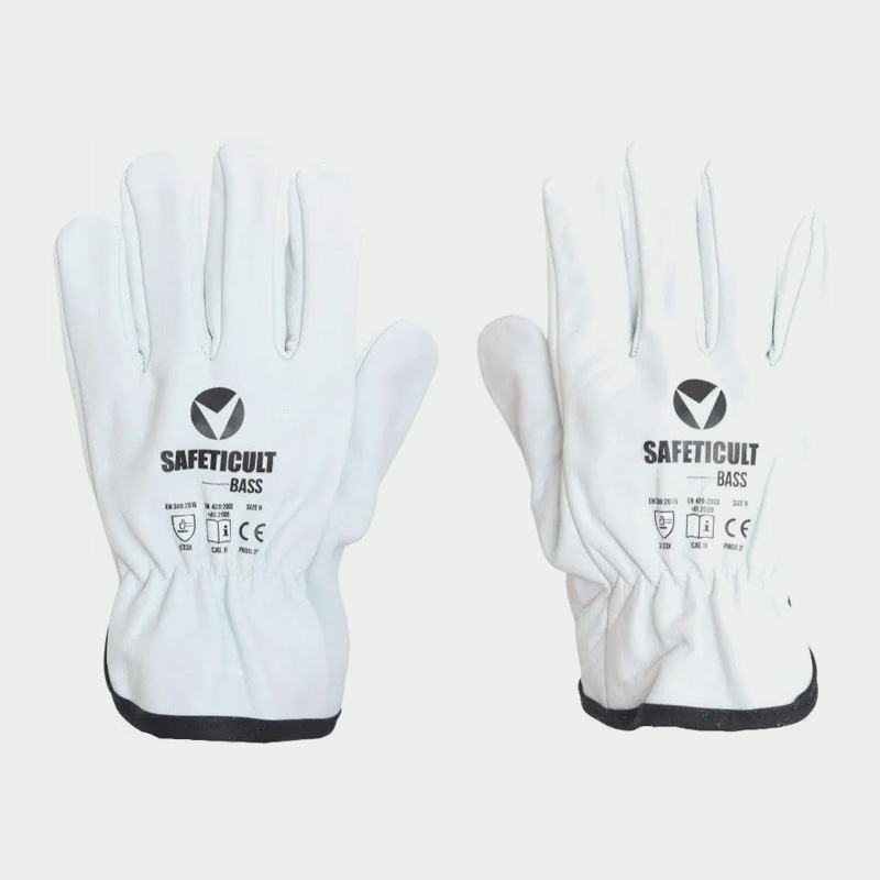 Leather work gloves BASS SAFETICULT