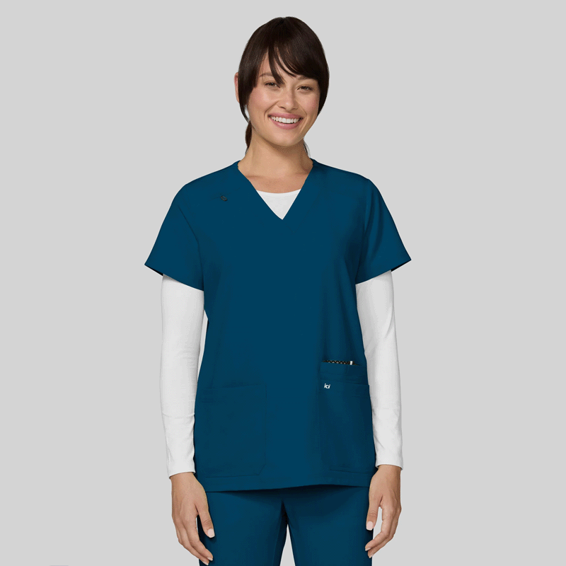 Scrub top HUSTLE AND HEART TOP 1019 KOI Design